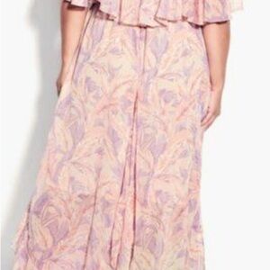 Floral Off-Shoulder Maxi Dress
